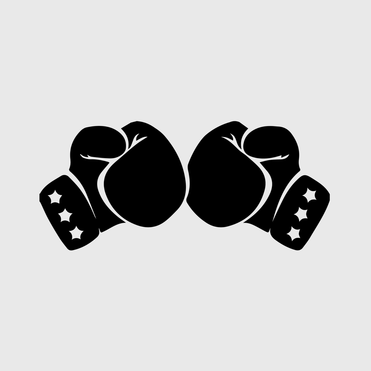 Boxing Gloves Knockout Transfer