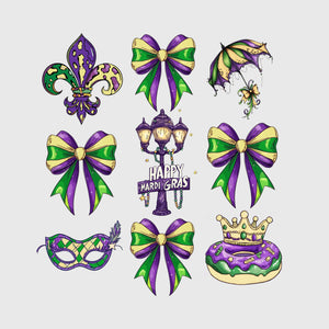 Fleur-de-lis Icon Set Transfer