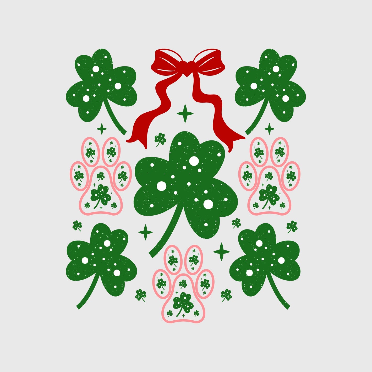 Clover Paw Parade Transfer