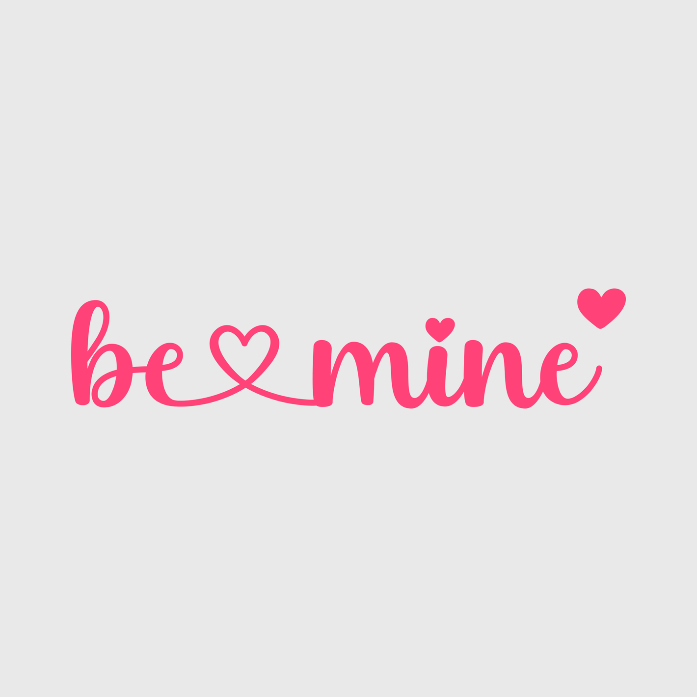 Be Mine Valentine Transfer