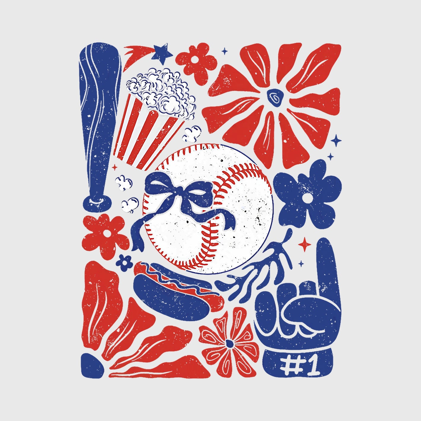 All American Ballpark Vibes Transfer