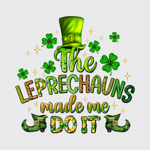 The Leprechauns Made Me Do It Transfer