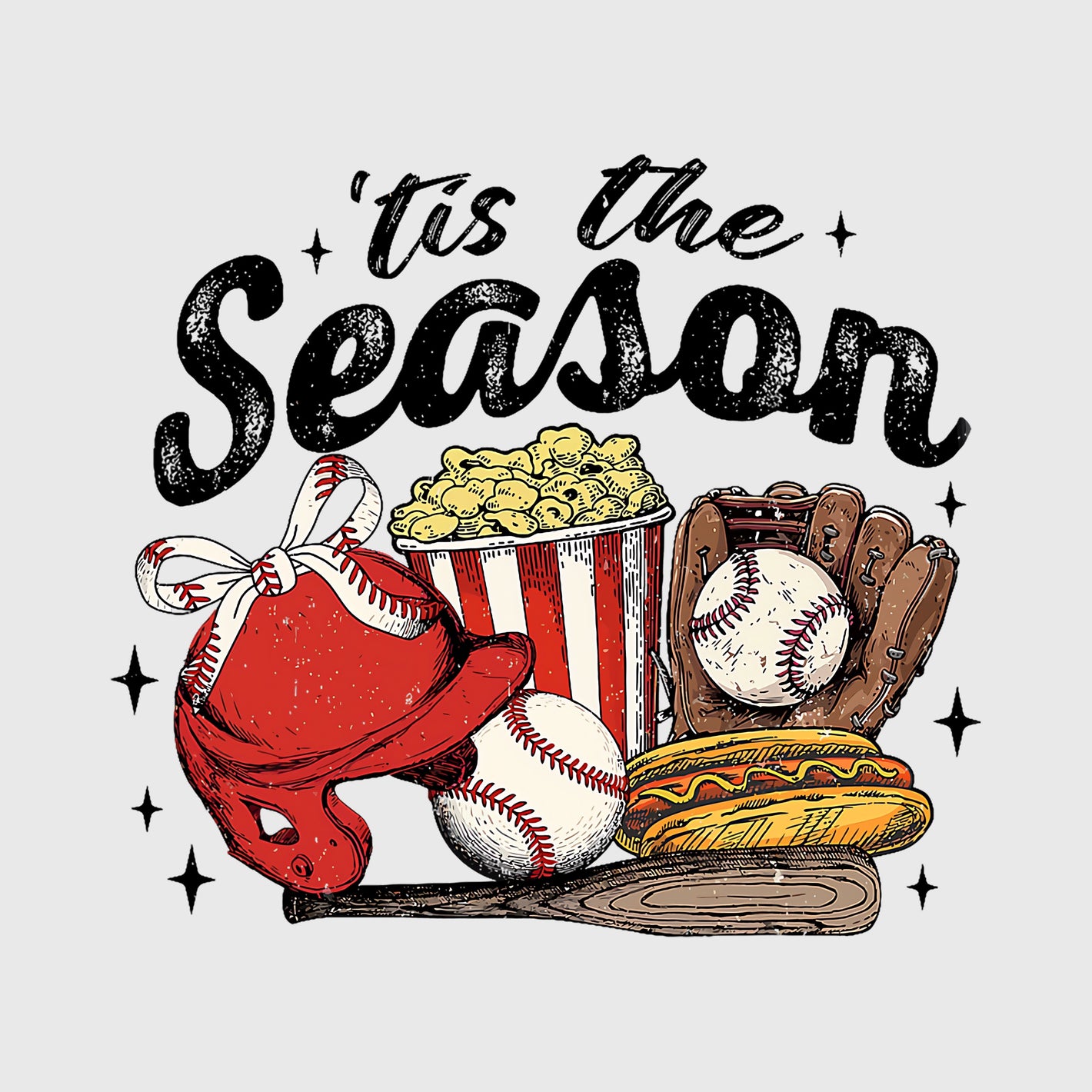 Ballpark Snack Season Transfer