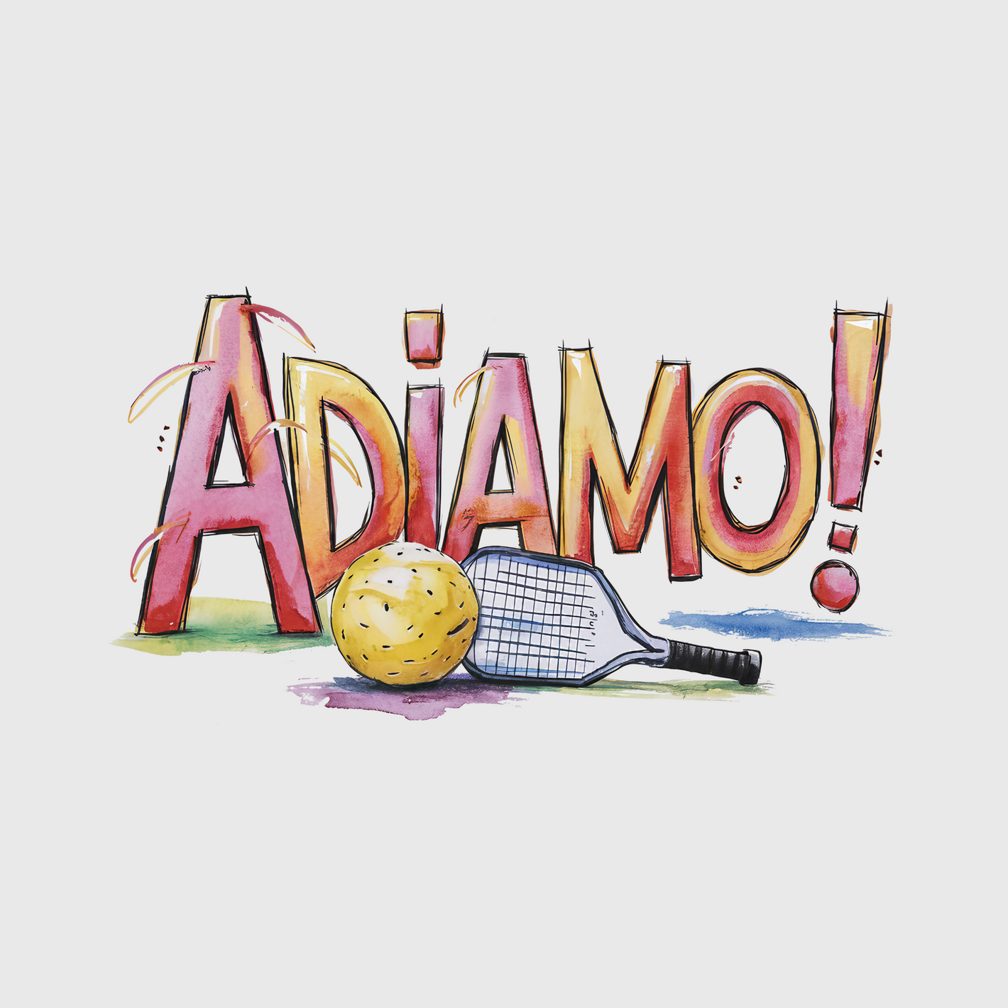 Adiamo! Pickleball Transfer