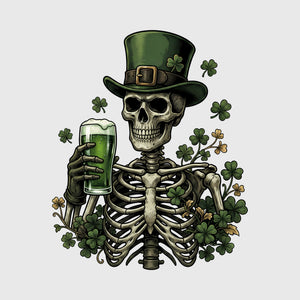 Emerald Toast Skeleton Transfer