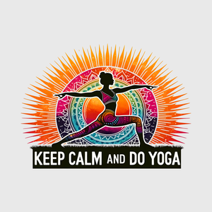 Keep Calm And Do Yoga Sun Transfer