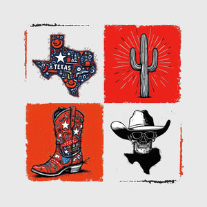 Boots and Longhorns Transfer