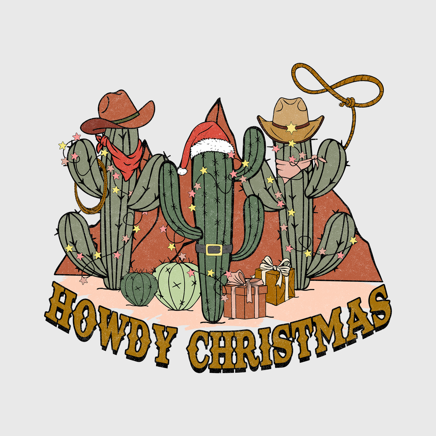 Howdy Christmas Transfer