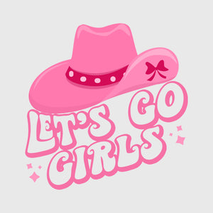 Pink Cowgirl Boots Transfer