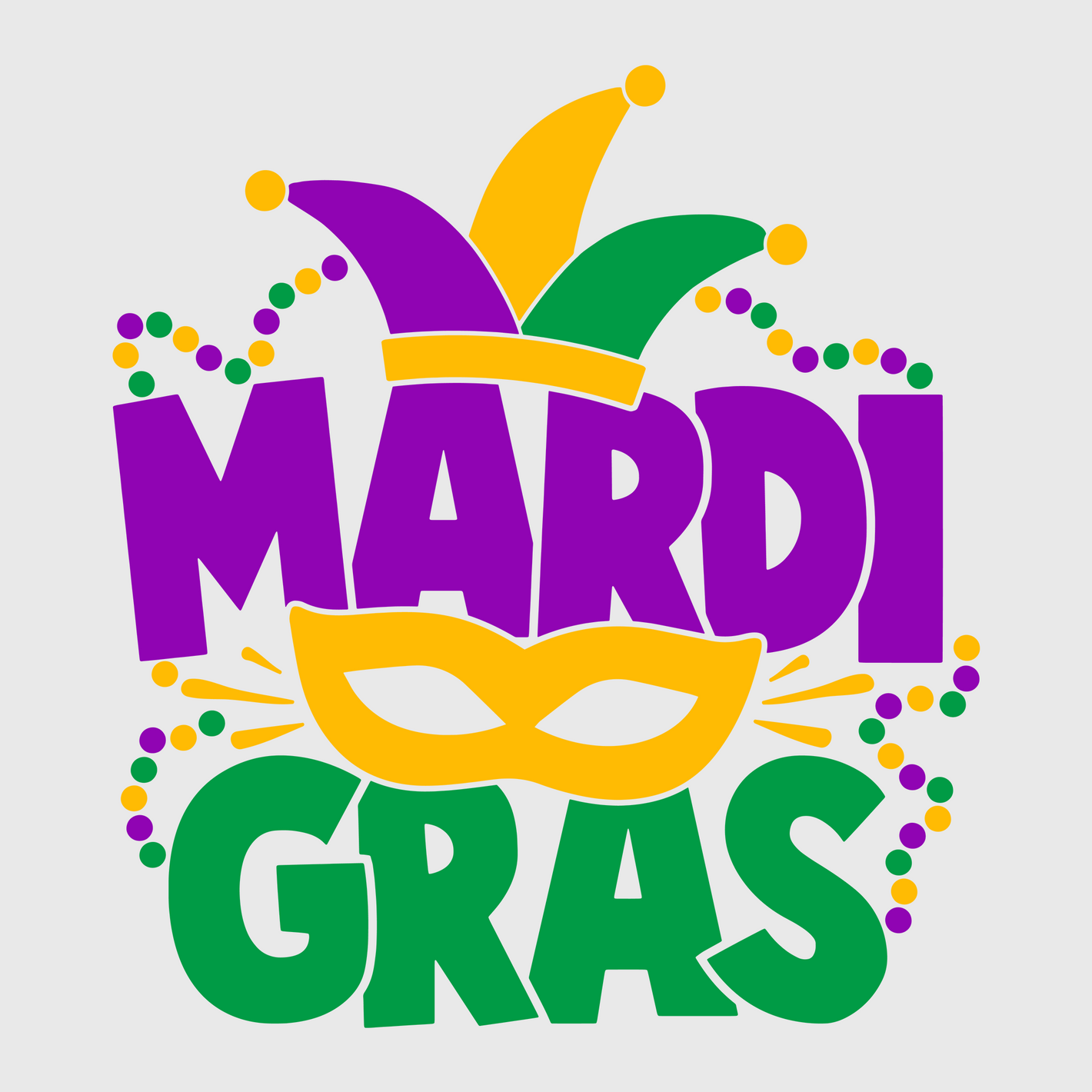 Mardi Gras Mask Transfer