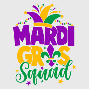 Mardi Gras Essentials Transfer