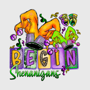 Let the Shenanigans Begin Mardi Gras Transfer