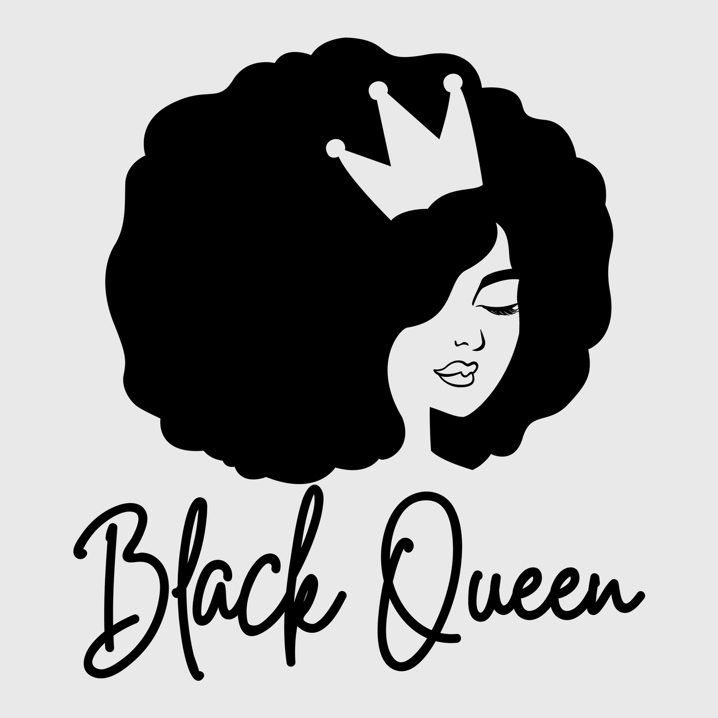 Black Queen Afro Transfer