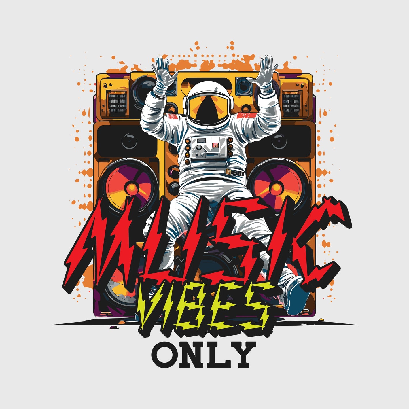 Astronaut Music Blast Transfer