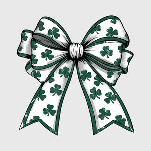 Shamrock Ribbon Charm Transfer