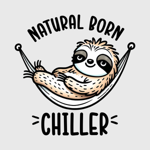 Natural Born Chiller Sloth Transfer