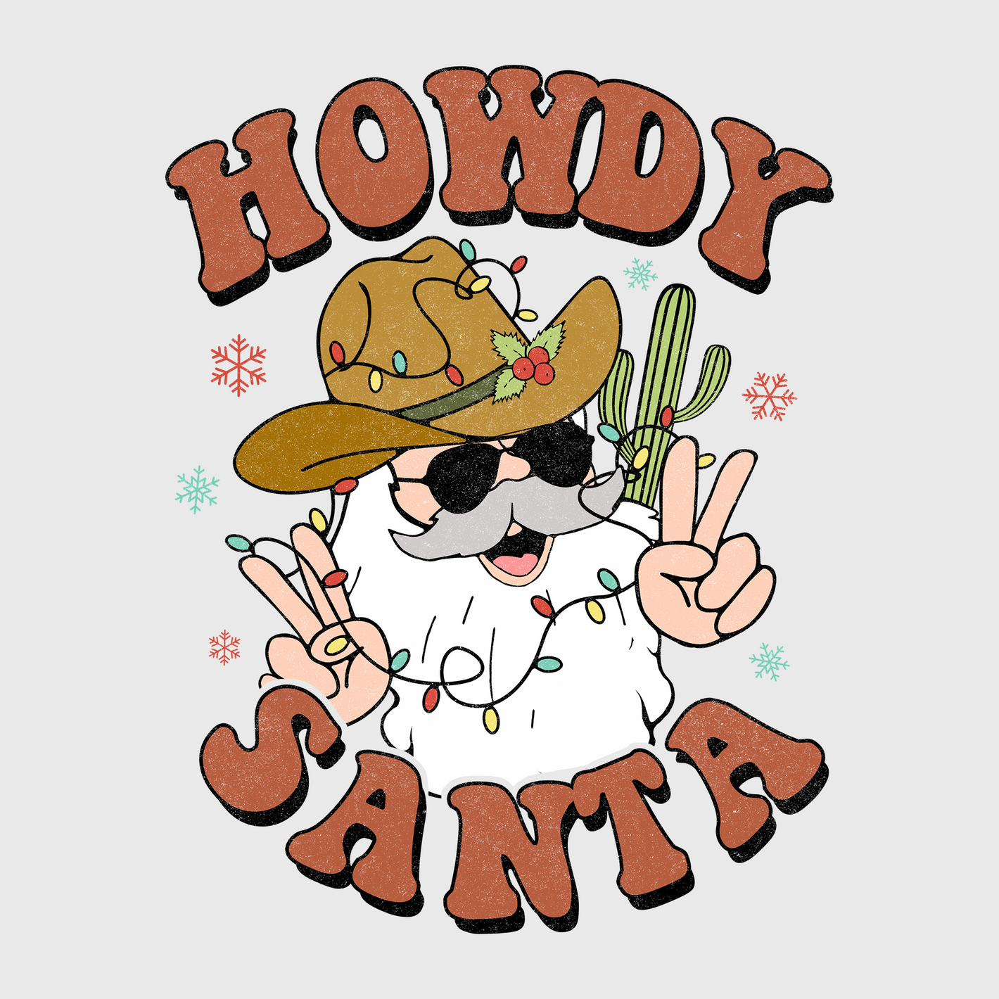 Howdy Santa Transfer