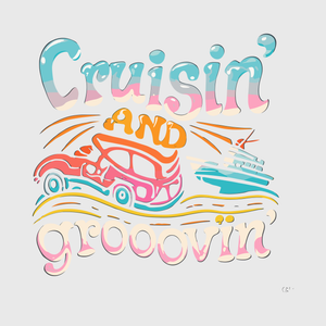 Retro Cruisin’ and Groovin’ Transfer