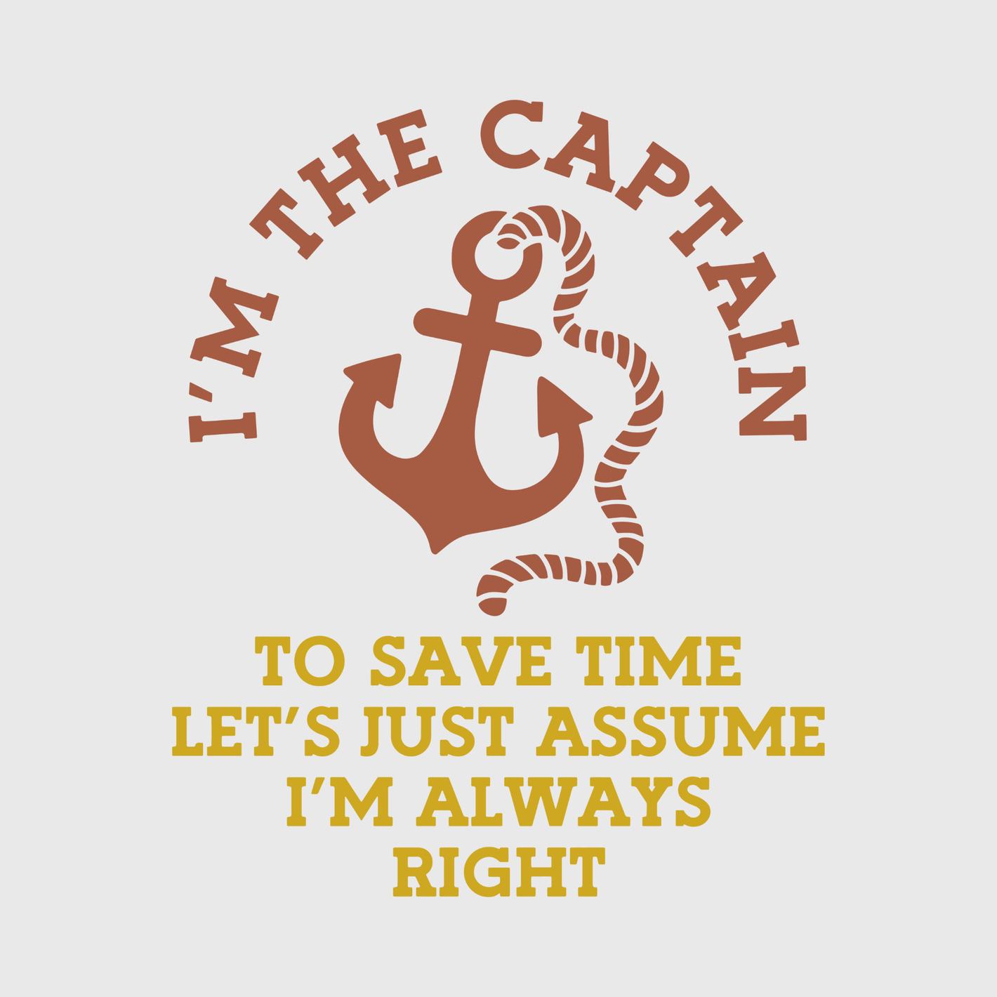 I’m the Captain Anchor Transfer