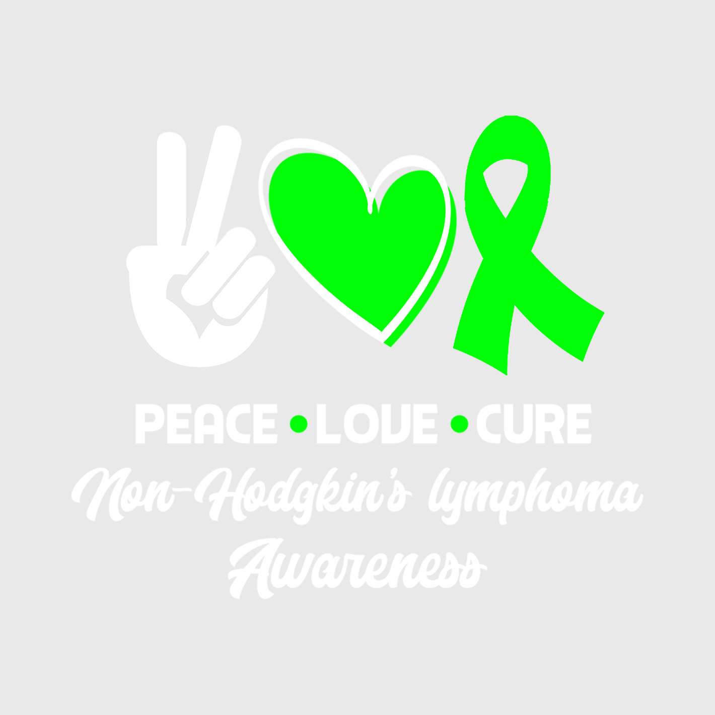 Peace Love Cure Lymphoma Transfer