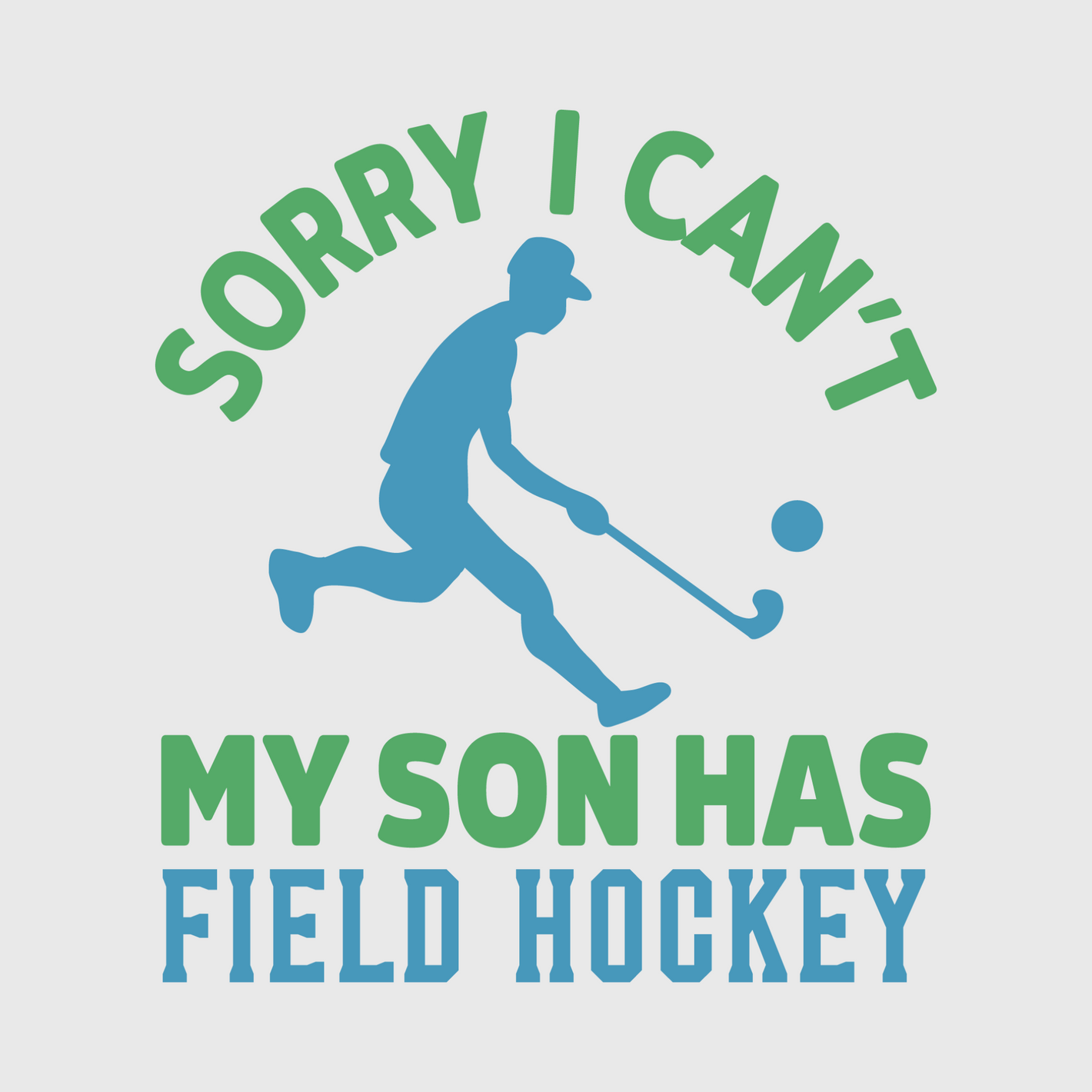 My Son Field Hockey Pro Transfer