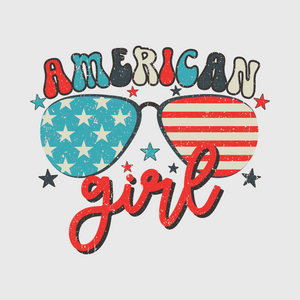 American Girl Sunglasses Patriotic Transfer