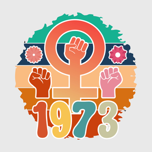 Pro-Roe 1973 Rainbow Transfer