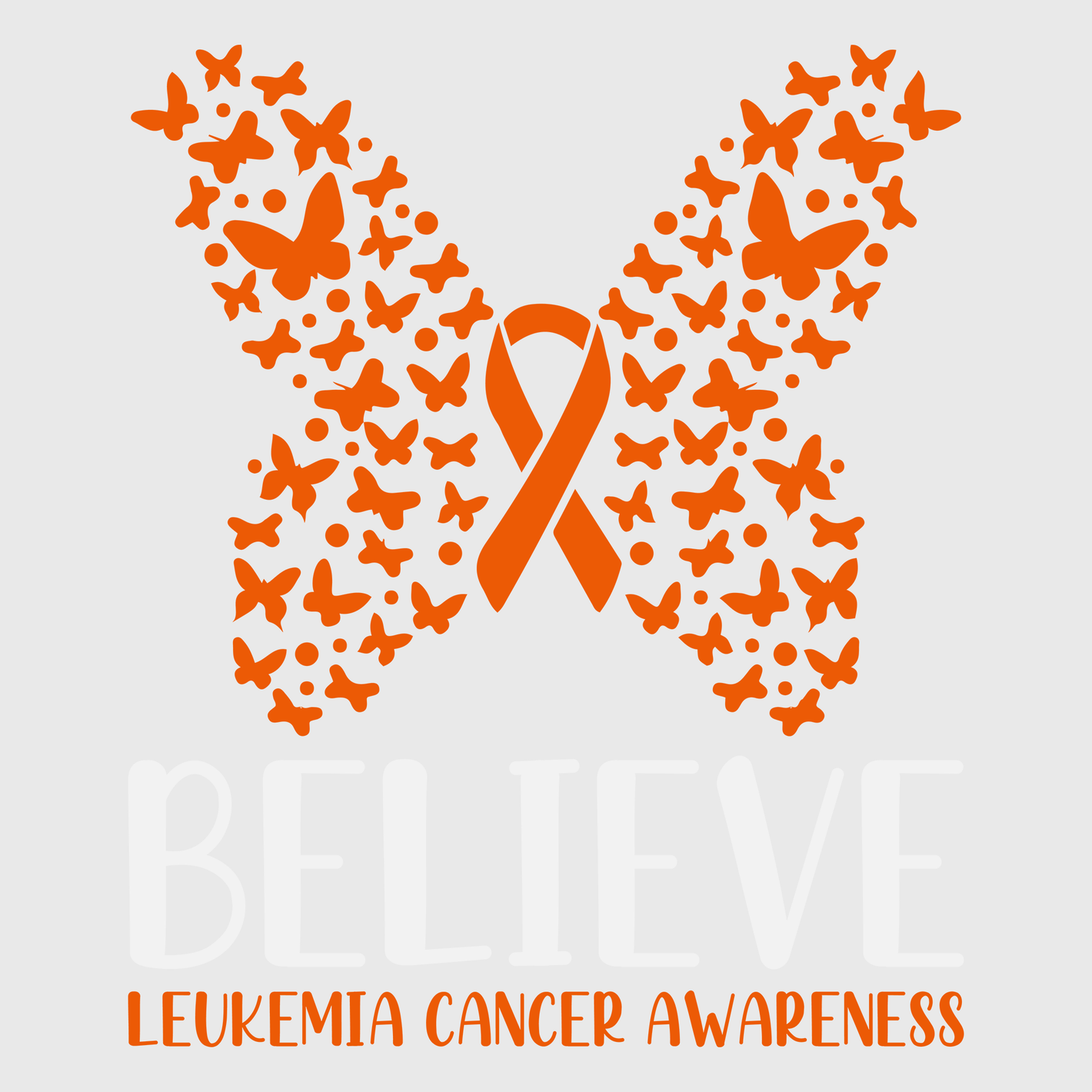 Butterfly Ribbon Leukemia Transfer