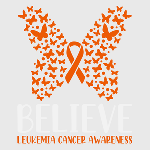 Butterfly Ribbon Leukemia Transfer