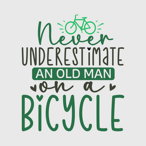 Never Underestimate an Old Man on a Bicycle Transfer