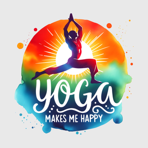 Yoga Makes Me Happy Transfer