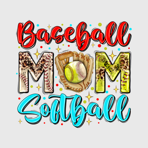 Baseball Mom Softball Transfer