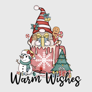 Warm Wishes Christmas House Transfer