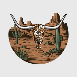Cowboy Skull Transfer