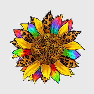 Sunflower & Shades Summer Transfer