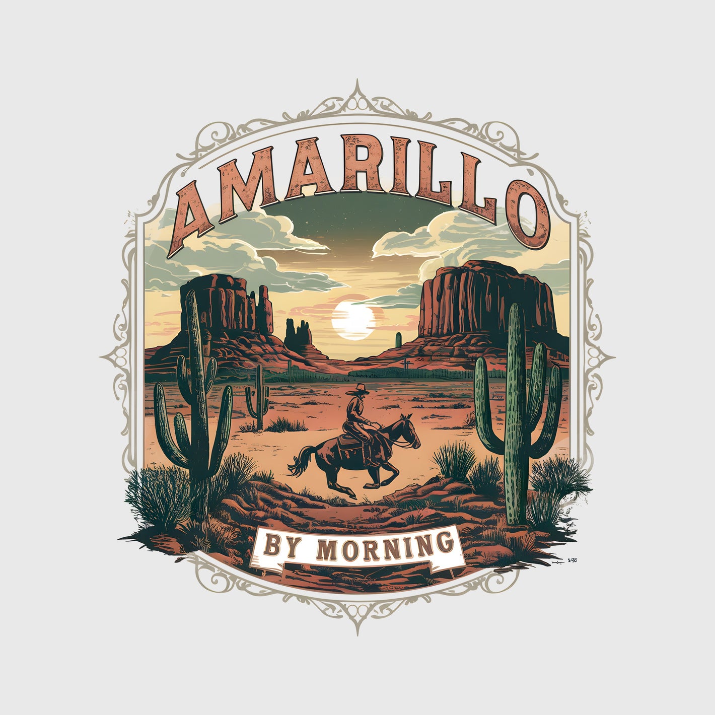 Amarillo Dreamin’ Transfer