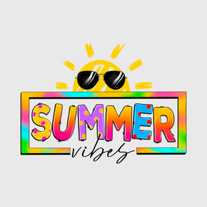 Summer Rainbow Glow Transfer