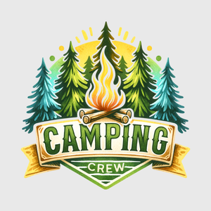 Camping Crew Badge Transfer