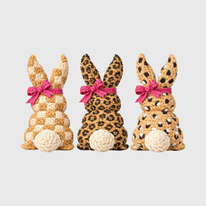 Wild Print Bunny Trio Transfer