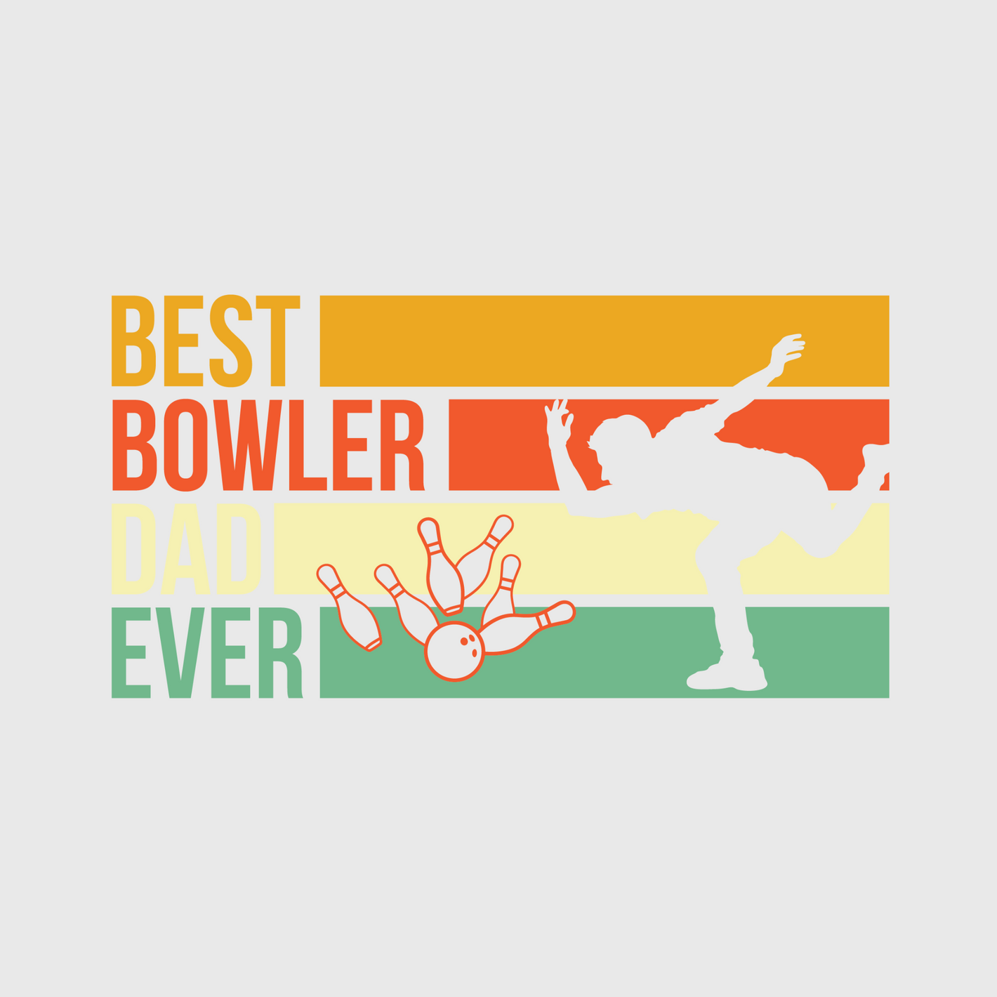 Best Bowler Ever Transfer