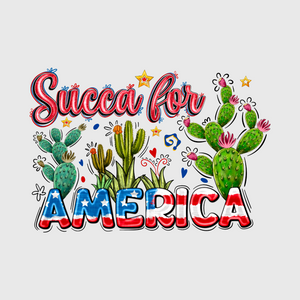 Sweet Land of Liberty Cactus Transfer