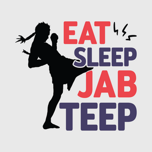 Eat, Sleep, Jab, Teep Transfer