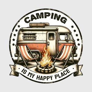 Camping is My Happy Place Transfer