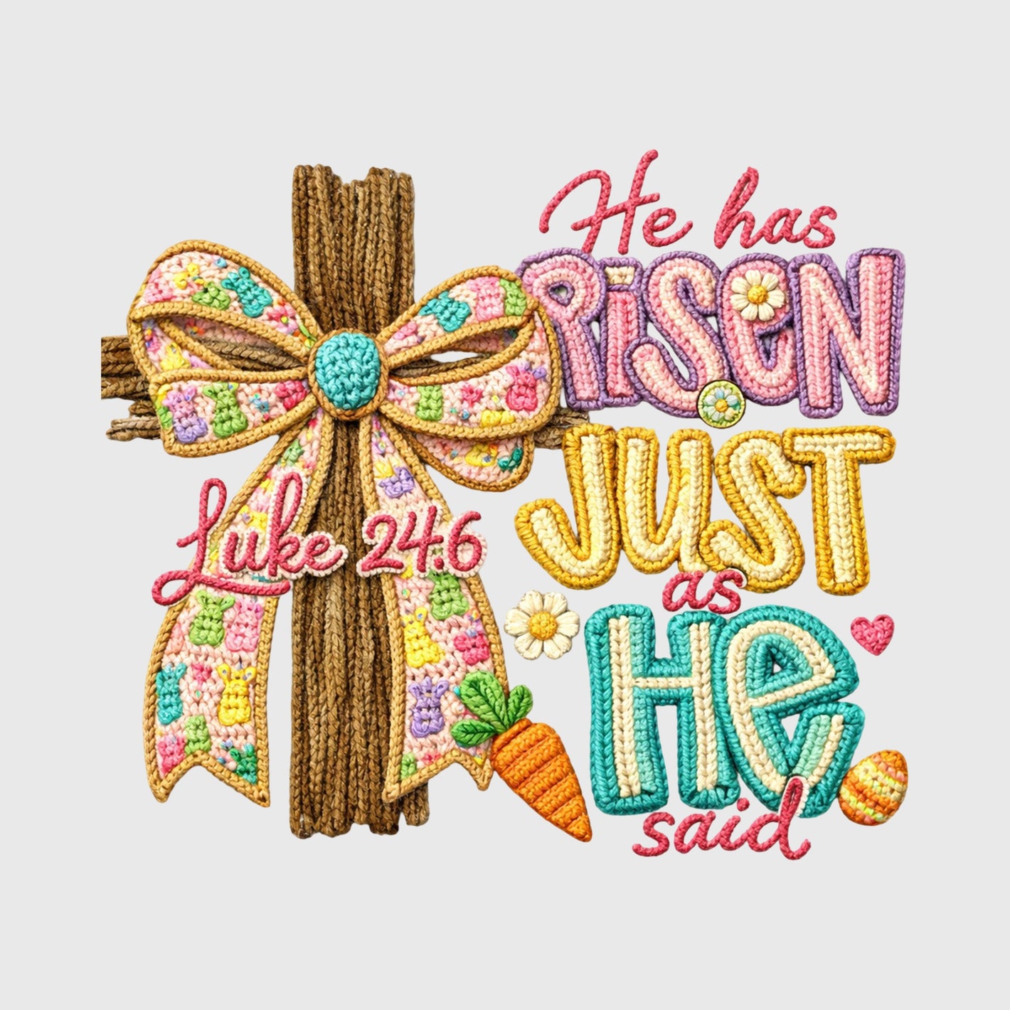Luke 24:6 Promise Cross Transfer
