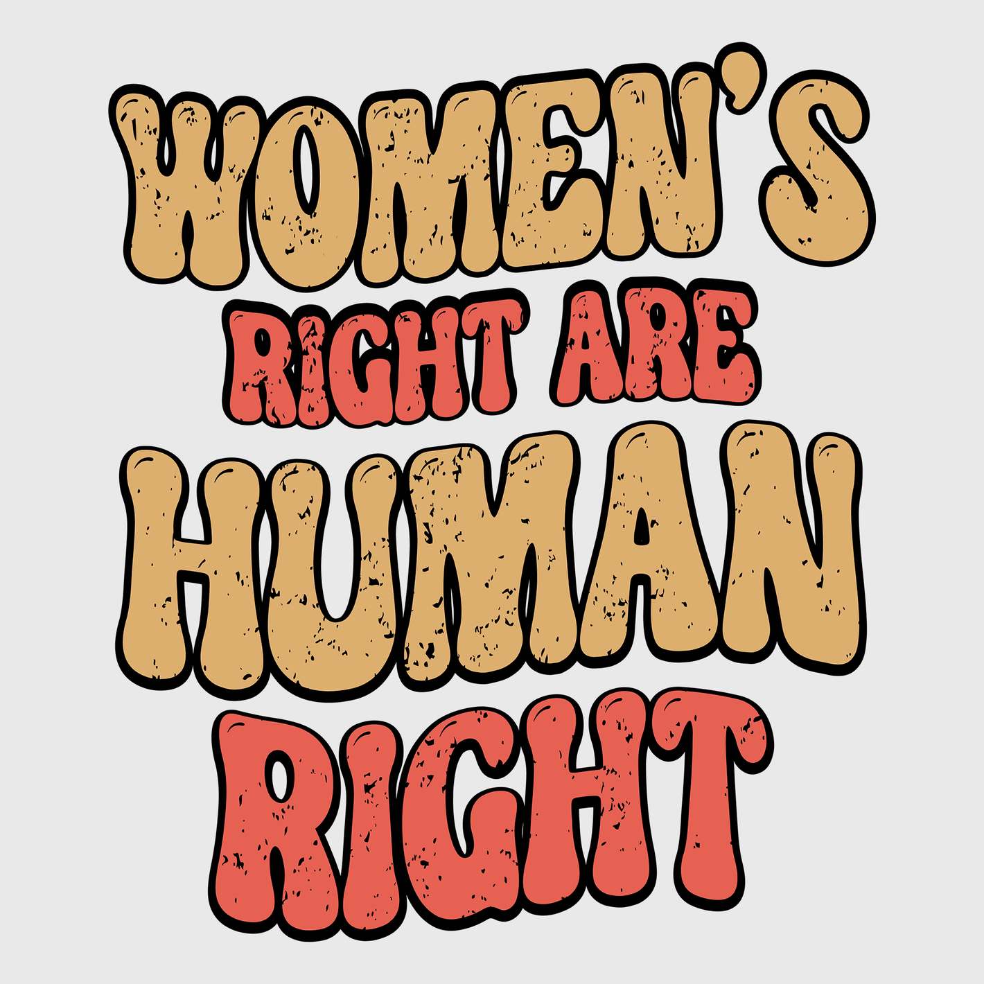 Women’s Rights Are Human Rights Classic Transfer