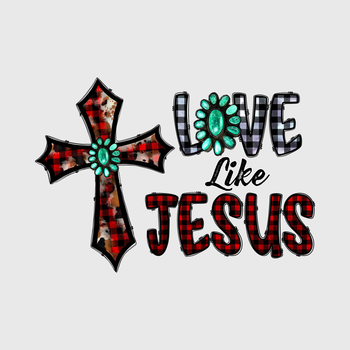 Love Like Jesus Christmas Transfer