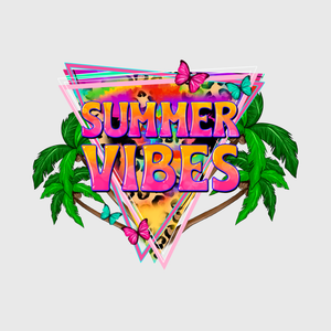 Summer Vibes Gradient Sunset Transfer
