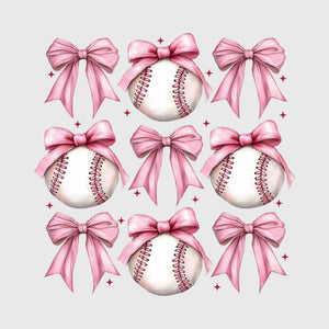 Blush Diamond Bow Pattern Transfer