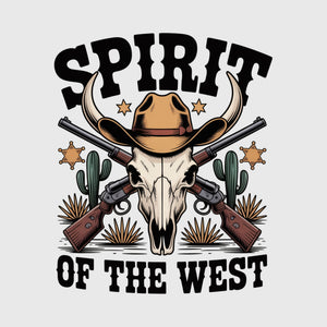 Spirit Of West Skull Transfer