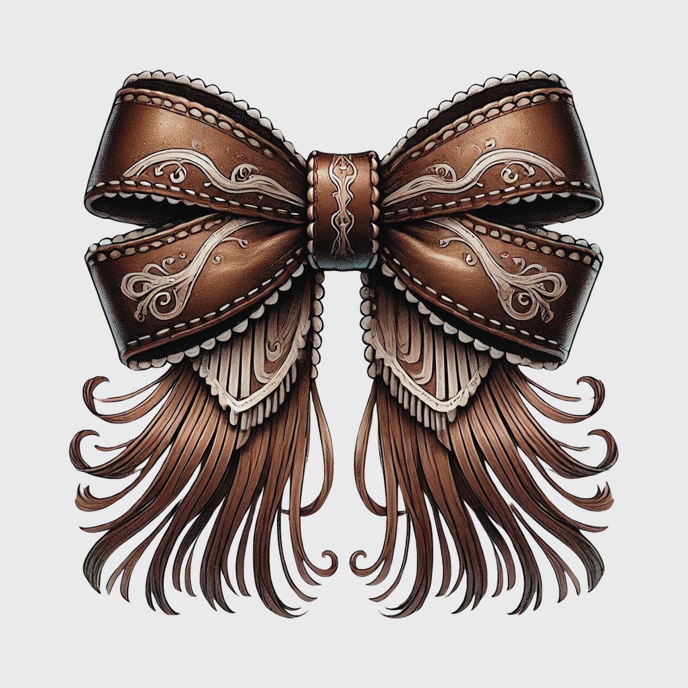 Western Fringe Bow Transfer